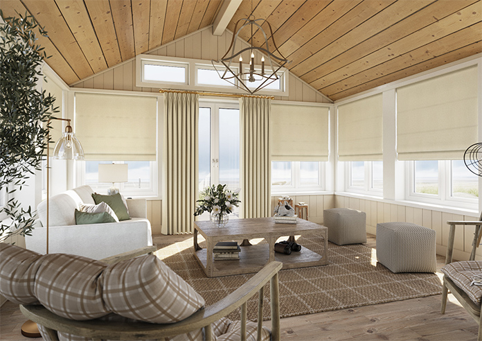 Wexley, Rich Cream - Roman Blind - Image 6
